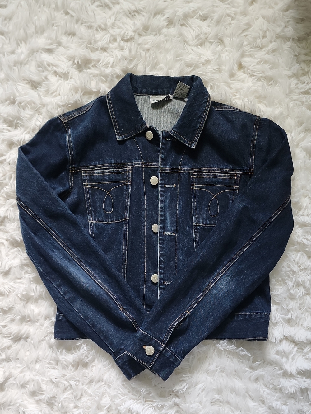 Dynamite Dark Indigo Denim Jacket